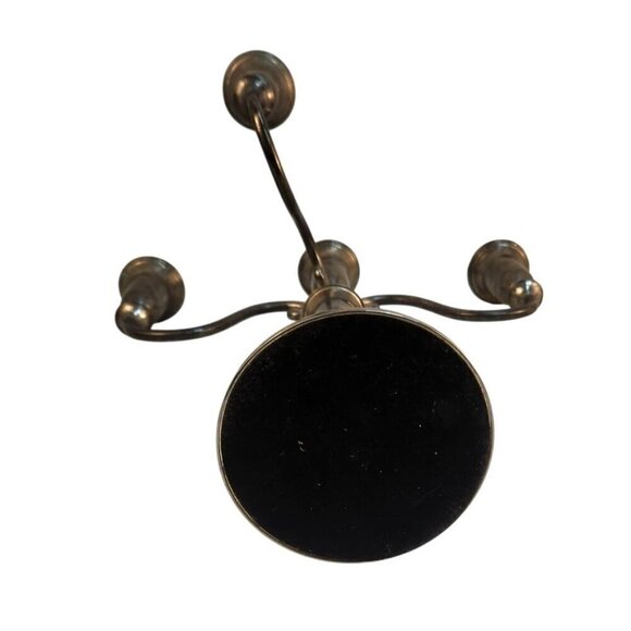 Vintage GODINGER Silver Plated Candle Stick Light Candelabra with patina and mis - Picture 6 of 10